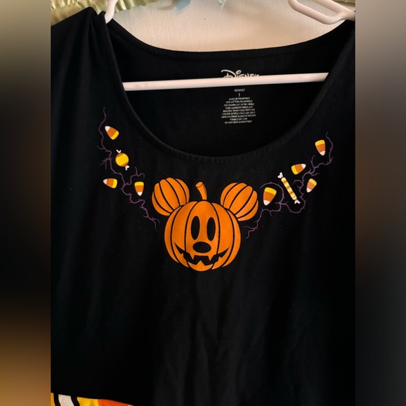 TORRID FOXY DRESS - DISNEY MICKEY MOUSE PUMPKIN CANDY HALLOWEEN PLUS SIZE - Picture 5 of 6